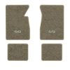 1965-1970 Chevrolet Impala floor mats with the SS logo in Essex 1076A Prairie Tan carpet, illustration