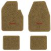 1965 Dodge Coronet Automatic floor mats with the Coronet logo in Essex 1054A Caramel carpet, illustration
