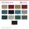 ACC Cutpile carpet color chart for this listing - Proudly Made in the USA
