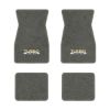 1974-1981 Pontiac Firebird Trans Am floor mats with the Turbo Trans Am logo in Essex 1066A Gray carpet, illustration