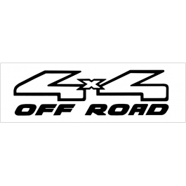 Ford Truck 4x4 Off Road Decal - 2.5" x 7.8"