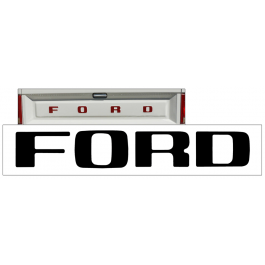 1980-86 Ford F150 - F350 Tailgate Letter Decal Set - STYLESIDE