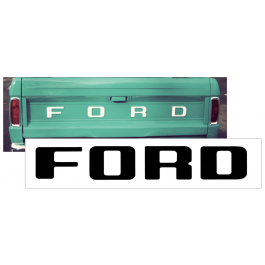 1980-89 Ford Ranger Tailgate Letter Decal Set - FLAIRSIDE