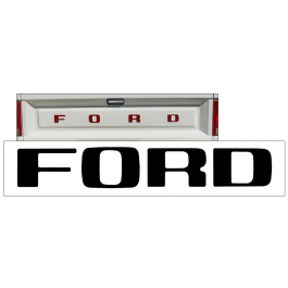 1983-92 Ford Ranger Tailgate Letter Decal Set - STYLESIDE